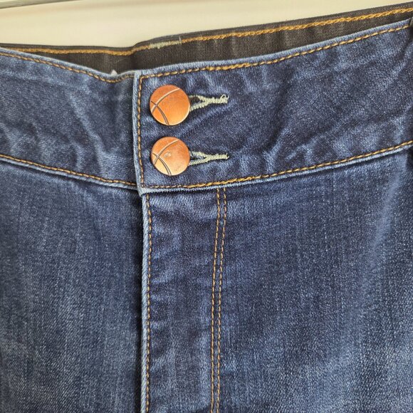 Lane Bryant Dark Wash Boot Cut Jeans - Picture 5 of 12